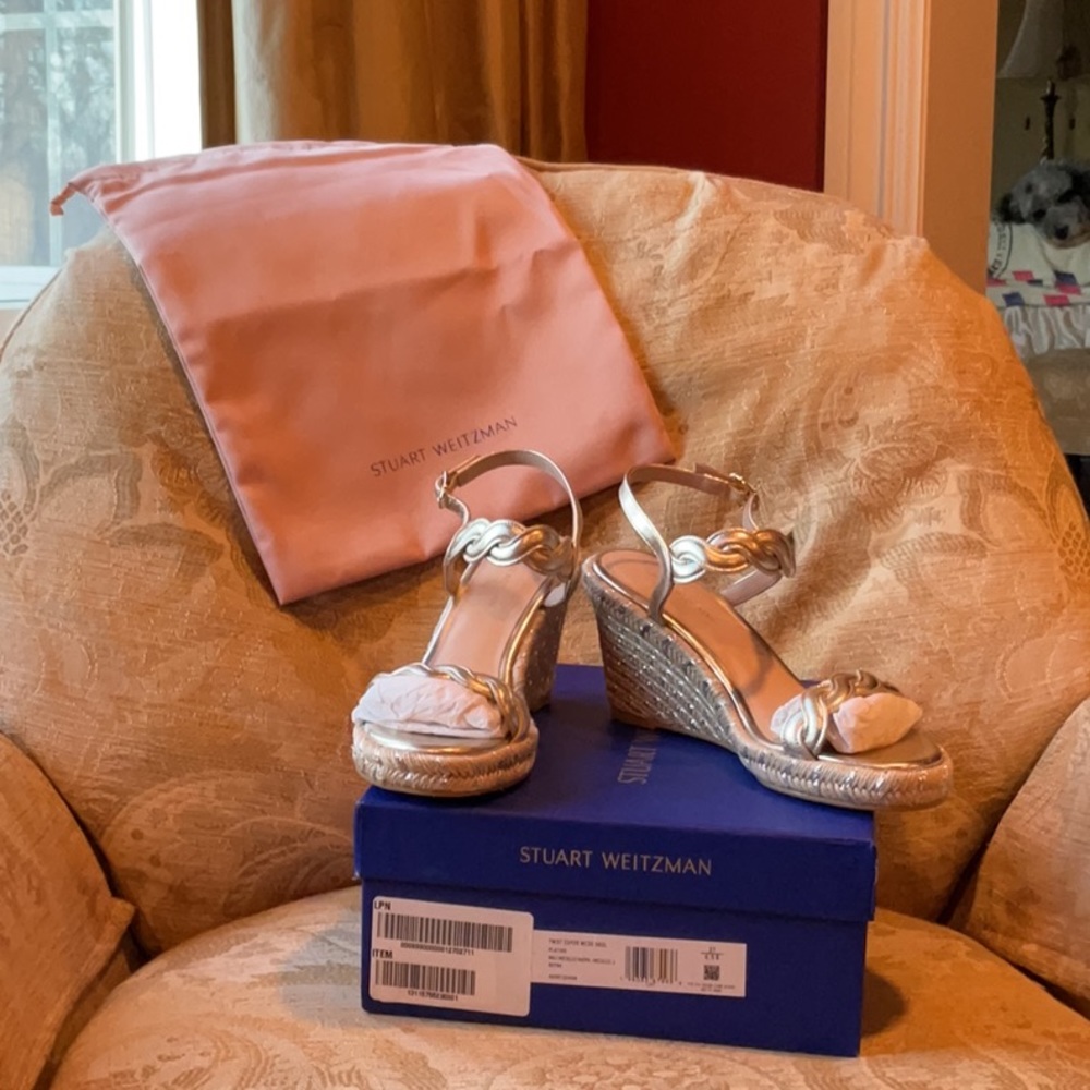 Stewart Weitzman Twist espadrille sandal